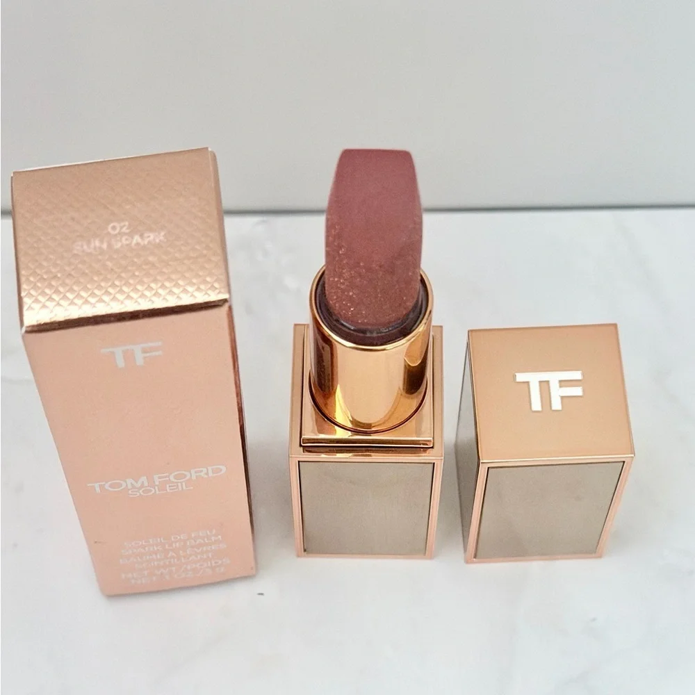 Tom Ford Soleil De Feu Spark Lip Balm 02 Sun Spark BNIB Limited Edition